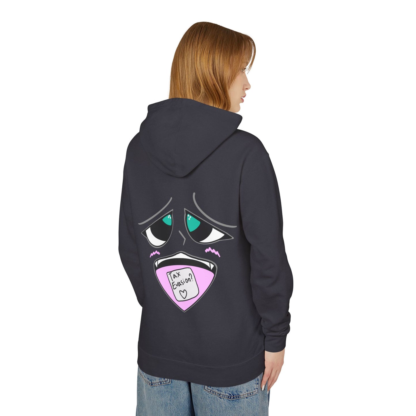 "Tax Evasion" Lightweight Hooded Sweatshirt