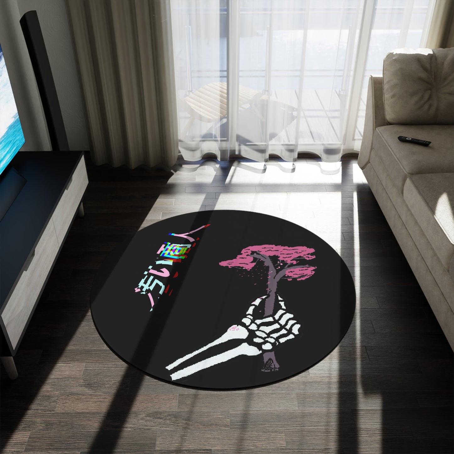 "Glitch in Love" Rug