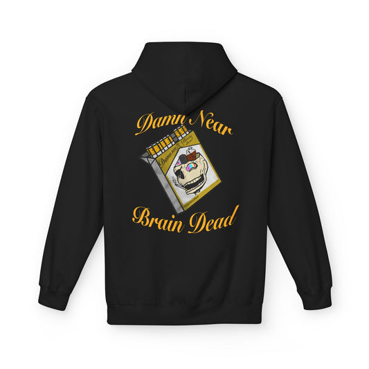 "Damn Near Brain Dead" Hoodie
