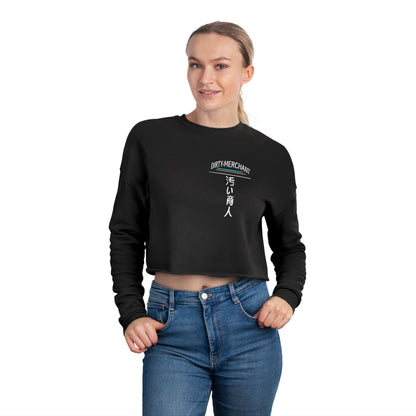 "Love of Koi" Women's Cropped Sweatshirt